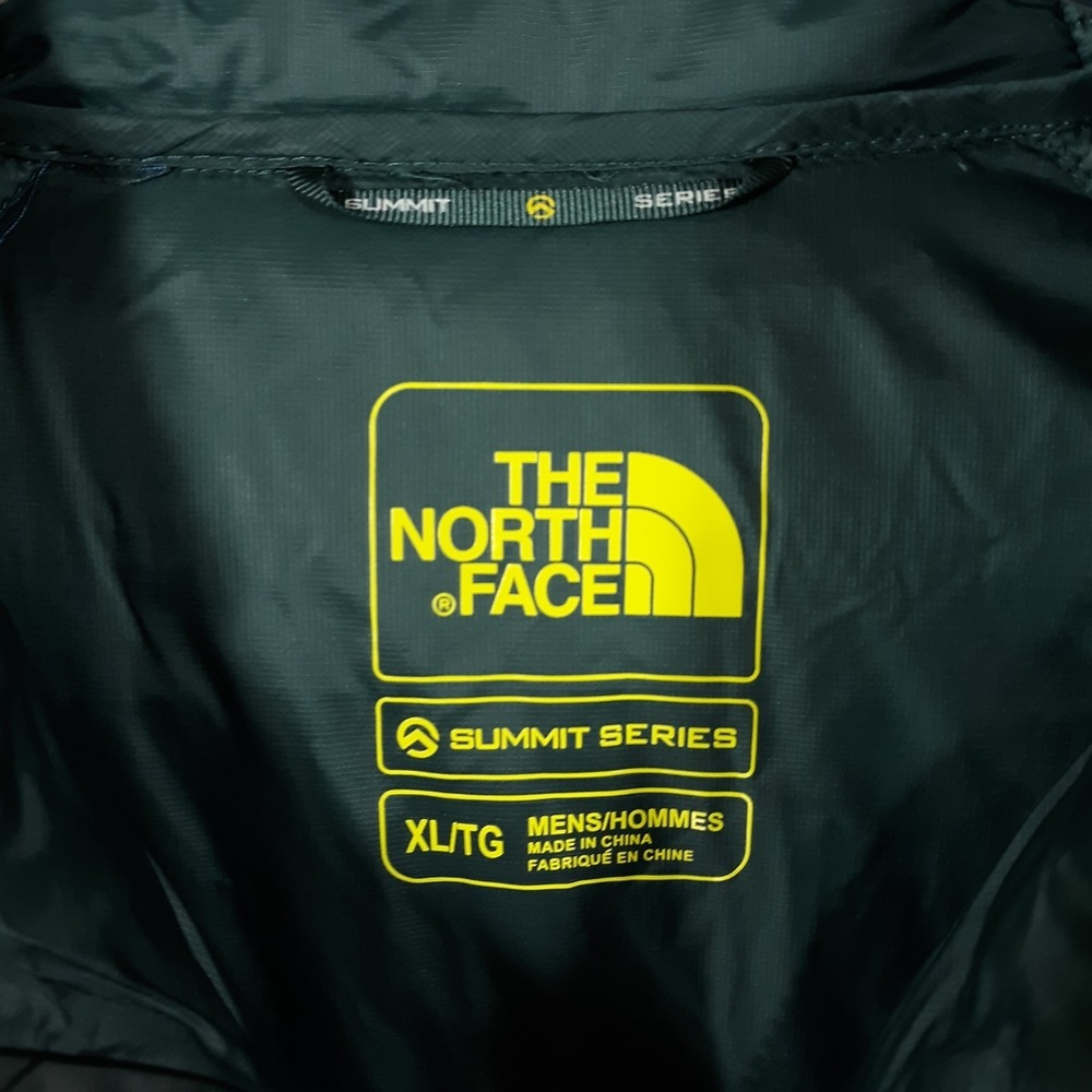 The North Face Summit Series Puffer Down Parka Jacket Hooded Mens XL Green - Picture 4 of 12